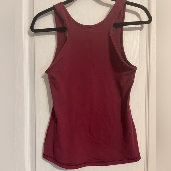 Lululemon Size 6 Burgundy Tank - Picture 3 of 6